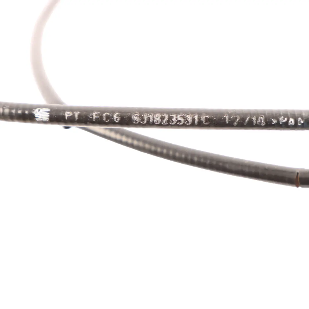 6J Hood Lock Release Wiring Bonnet Linkage Bowden Cable to Seat Ibiza with Part number 6J1823531C Seat Ibiza 6J Hood Lock Release Wiring Bonnet Linkage Bowden Cable - SKU 6J1823531C - Part number 6J1823531C