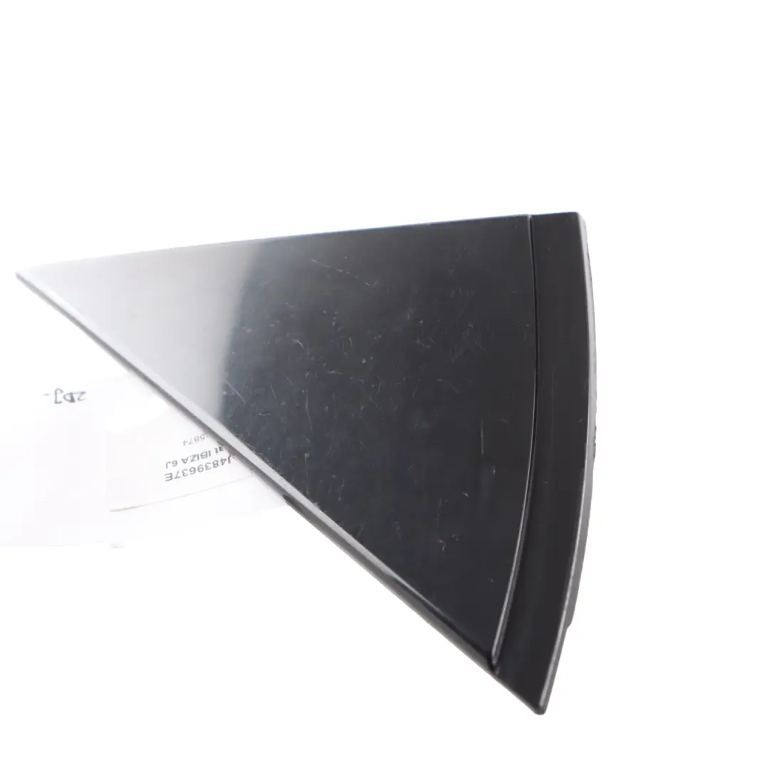 6J Exterior Door Triangle Cover Panel Rear Left N/S 6J4839637D to SEAT Ibiza with Part number 6J4839637E SEAT Ibiza 6J Exterior Door Triangle Cover Panel Rear Left N/S 6J4839637D - SKU 6J4839637E - Part number 6J4839637E