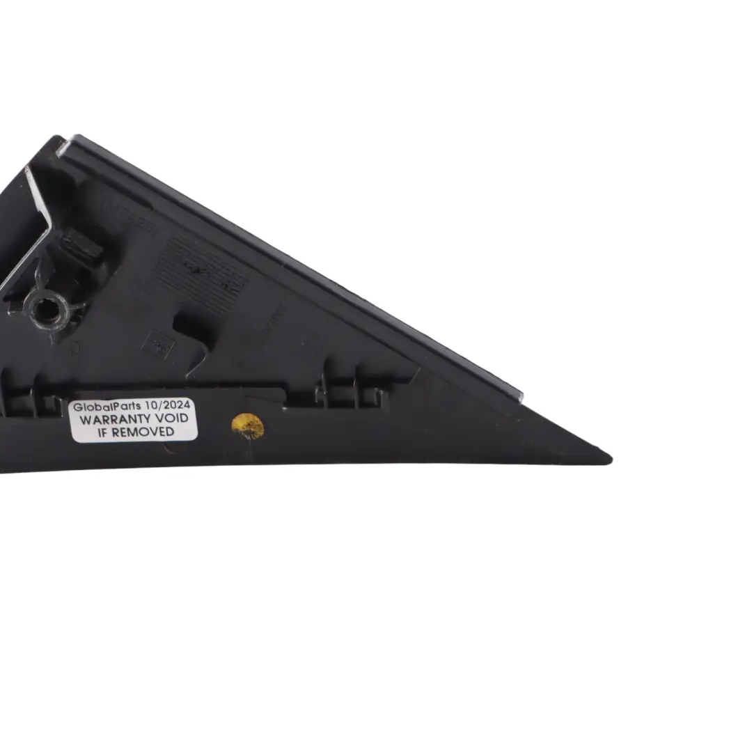 SEAT Ibiza 6J Exterior Door Triangle Cover Panel Rear Left N/S 6J4839637D - SKU 6J4839637E - Part number 6J4839637E