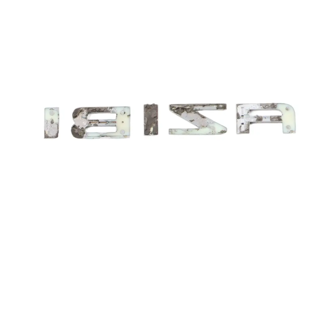 Seat Ibiza 6J Heckklappe Kofferraum Deckel Schriftzug Emblem Abzeichen - SKU 6L6853687 - Teilenummer 6L6853687