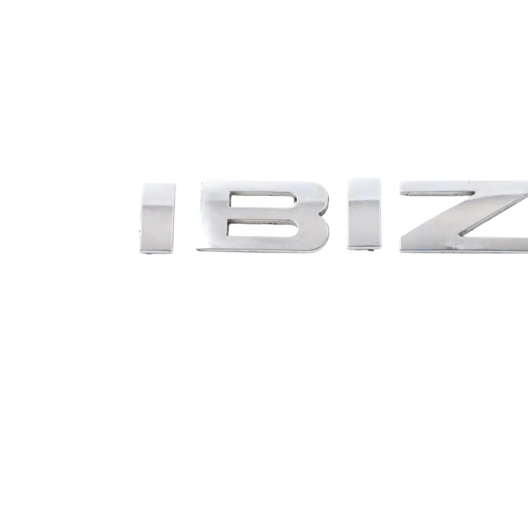 Seat Ibiza 6J Rear Hatch Tailgate Boot Lid Lettering Emblem Badge - SKU 6L6853687 - Part number 6L6853687