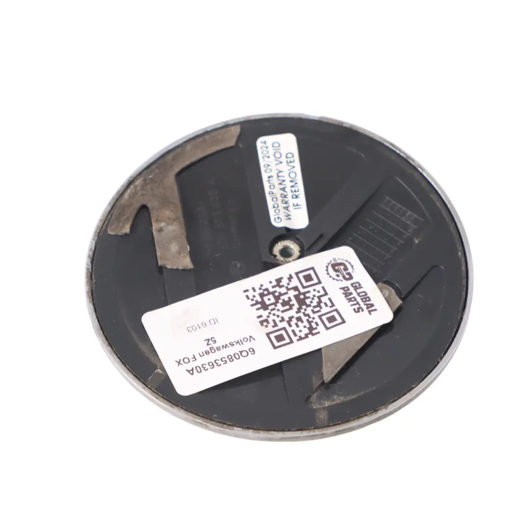Volkswagen Fox 5Z Logo Emblemat Klapy Tył - SKU 6Q0853630A - Numer Części 6Q0853630A