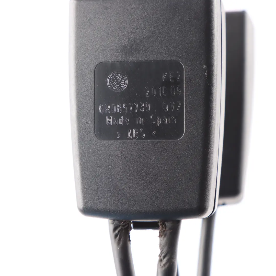 6J Seat Belt Buckle Middle Twin Latch Rear to Seat Ibiza with Part number 6Q0857488D Seat Ibiza 6J Seat Belt Buckle Middle Twin Latch Rear - SKU 6Q0857488D - Part number 6Q0857488D