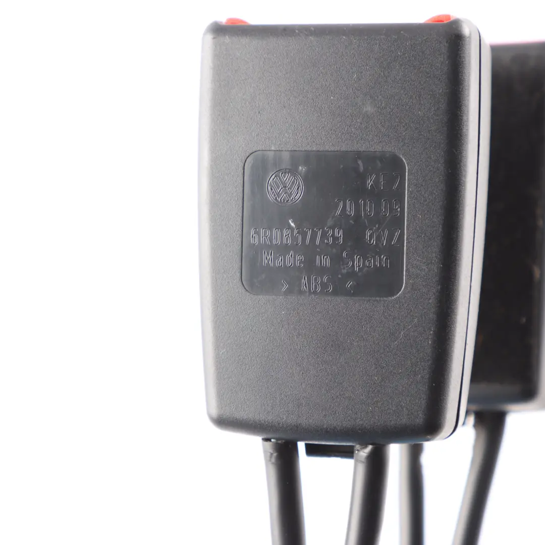 6J Seat Belt Buckle Middle Twin Latch Rear to Seat Ibiza with Part number 6Q0857488D Seat Ibiza 6J Seat Belt Buckle Middle Twin Latch Rear - SKU 6Q0857488D - Part number 6Q0857488D