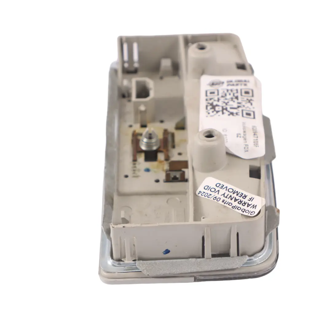 Volkswagen VW Fox Luce del tetto Luce di lettura Lanterna Grigio - SKU 6Q0947105F - Numero di parte 6Q0947105F