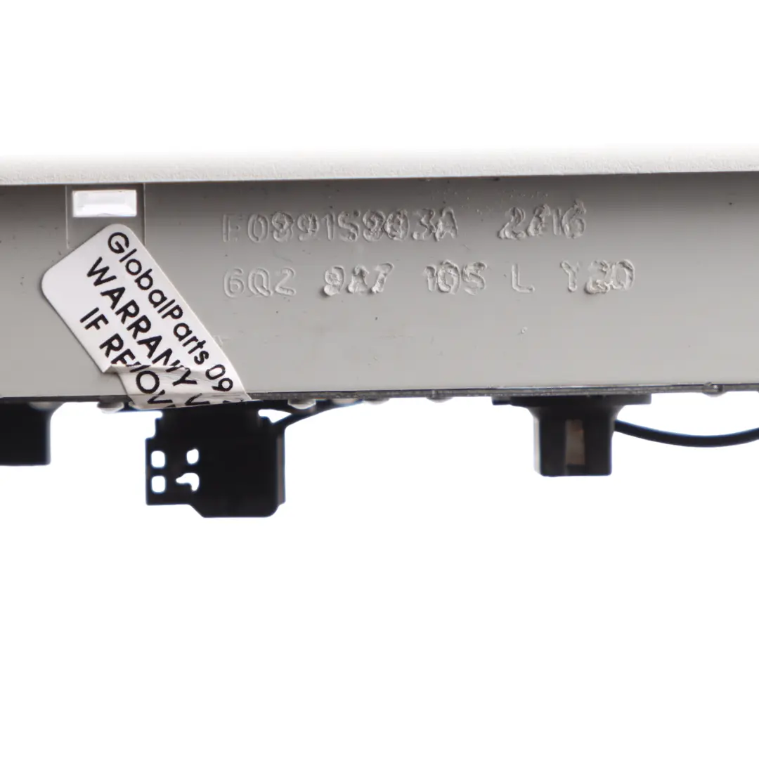 Roof Light Front Interior Reading Lamp Switch to VW Volkswagen Polo 6R with Part number 6Q2947105 VW Volkswagen Polo 6R Roof Light Front Interior Reading Lamp Switch - SKU 6Q2947105L - Part number 6Q2947105