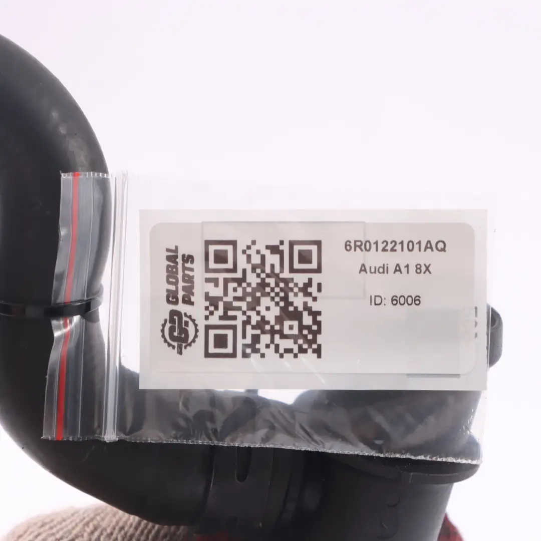Enfriamiento motor refrigeración Tubería manguer radiador para Audi A1 8X con número de pieza 6R0122101AQ Audi A1 8X Enfriamiento motor refrigeración Tubería manguer radiador - SKU 6R0122101AQ - Número de pieza 6R0122101AQ