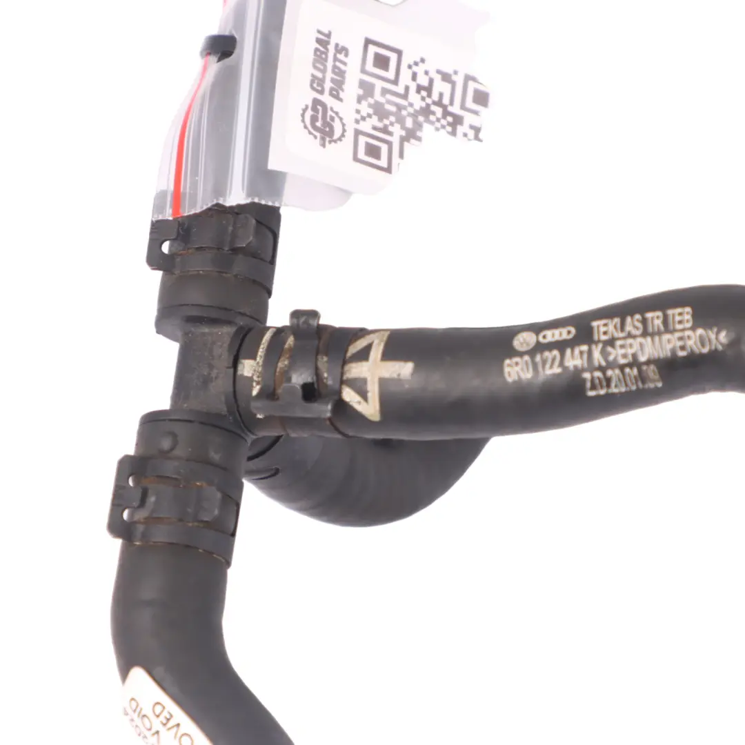 tubo dell'acqua linea tubo di raffreddamento 6R0122447AM per Audi A1 8X con numero di parte 6R0122447K Audi A1 8X tubo dell'acqua linea tubo di raffreddamento 6R0122447AM - SKU 6R0122447K - Numero di parte 6R0122447K