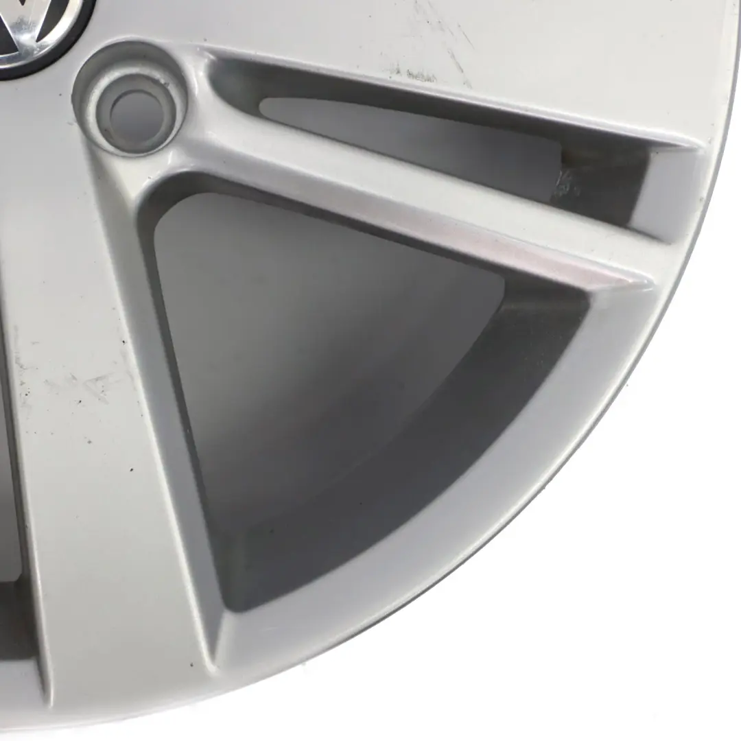 VW Volkswagen Polo 6 Felga Aluminiowa Srebrna 15" ET:40 6J - SKU 6R060025AC-1 - Numer Części 6R060025AC