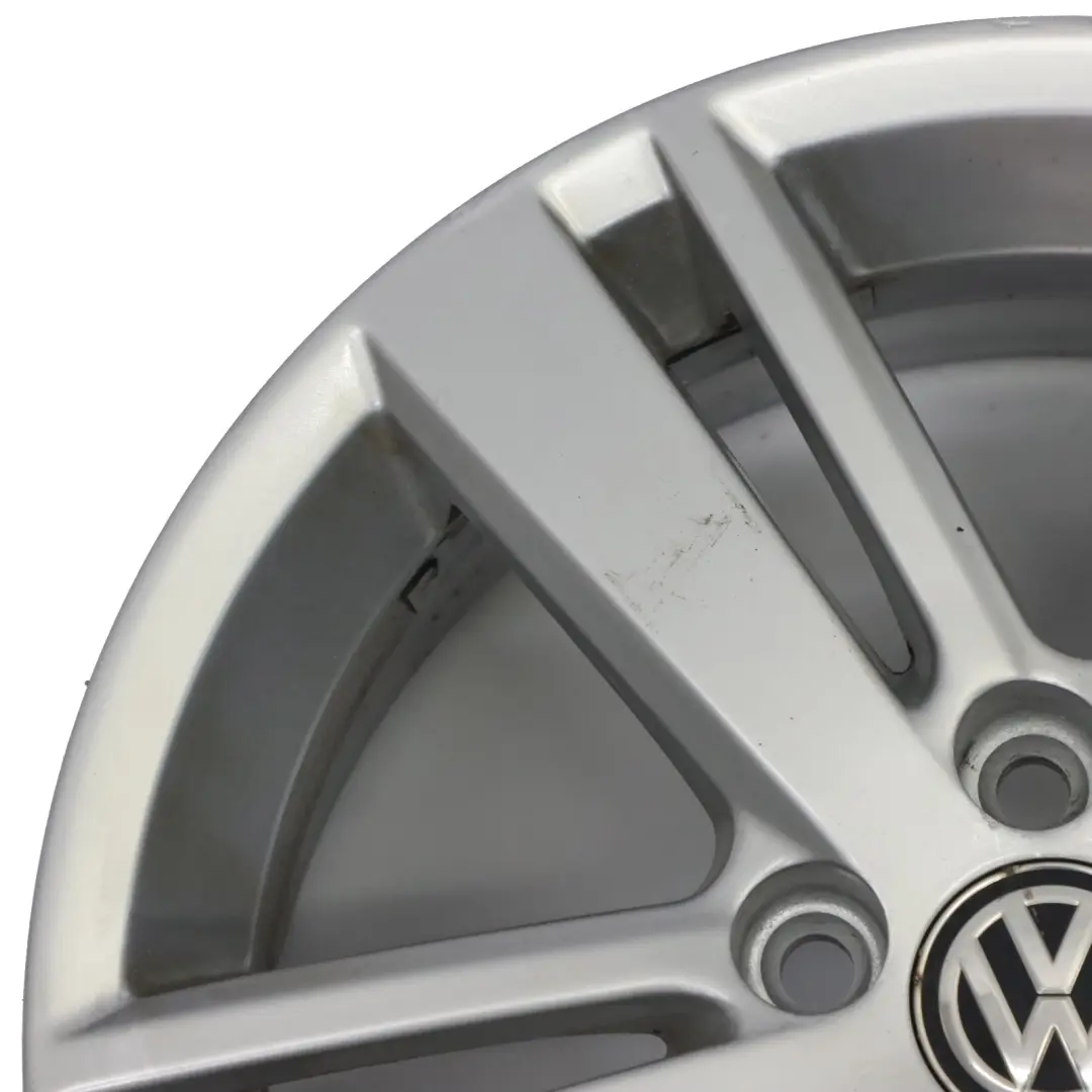 VW Volkswagen Polo 6 Cerchio in lega argento 15" ET:40 6J - SKU 6R060025AC-2 - Numero di parte 6R060025AC