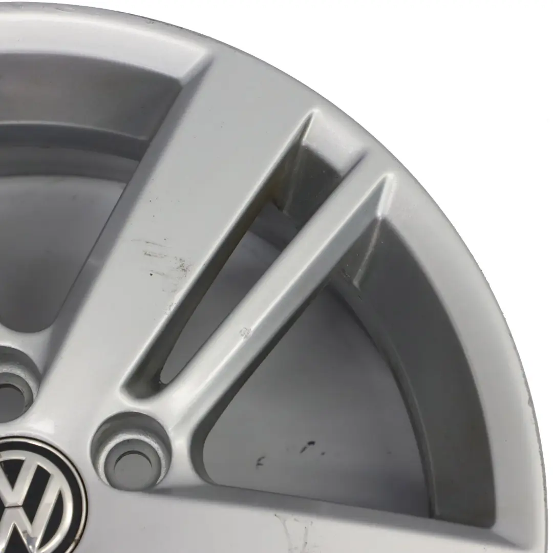 VW Volkswagen Polo 6 Cerchio in lega argento 15" ET:40 6J - SKU 6R060025AC-2 - Numero di parte 6R060025AC