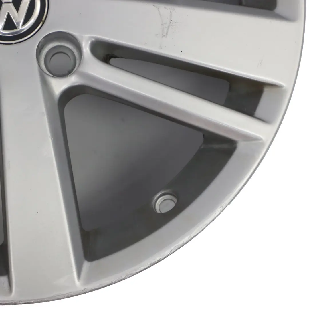 VW Volkswagen Polo 6 Cerchio in lega argento 15" ET:40 6J - SKU 6R060025AC-2 - Numero di parte 6R060025AC