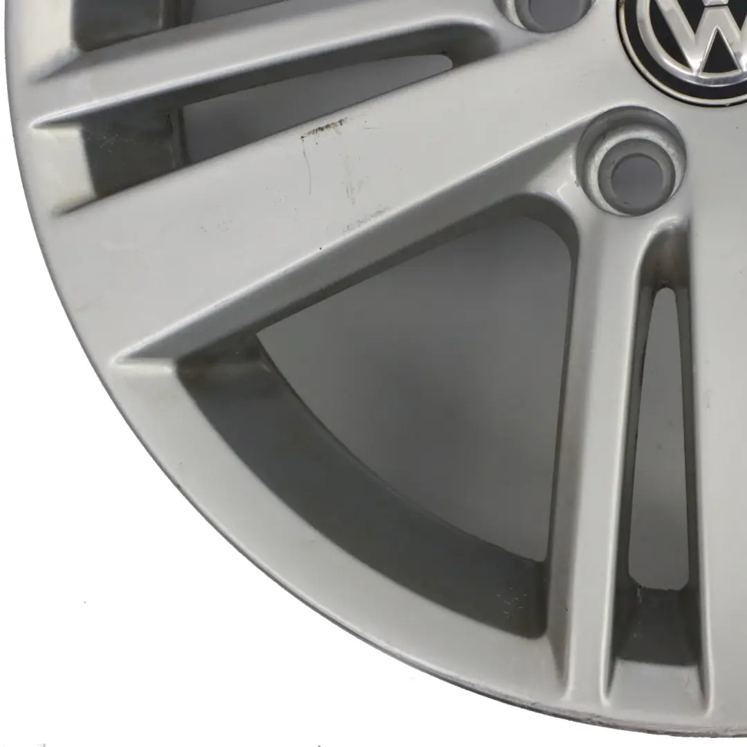 VW Volkswagen Polo 6 Cerchio in lega argento 15" ET:40 6J - SKU 6R060025AC-2 - Numero di parte 6R060025AC