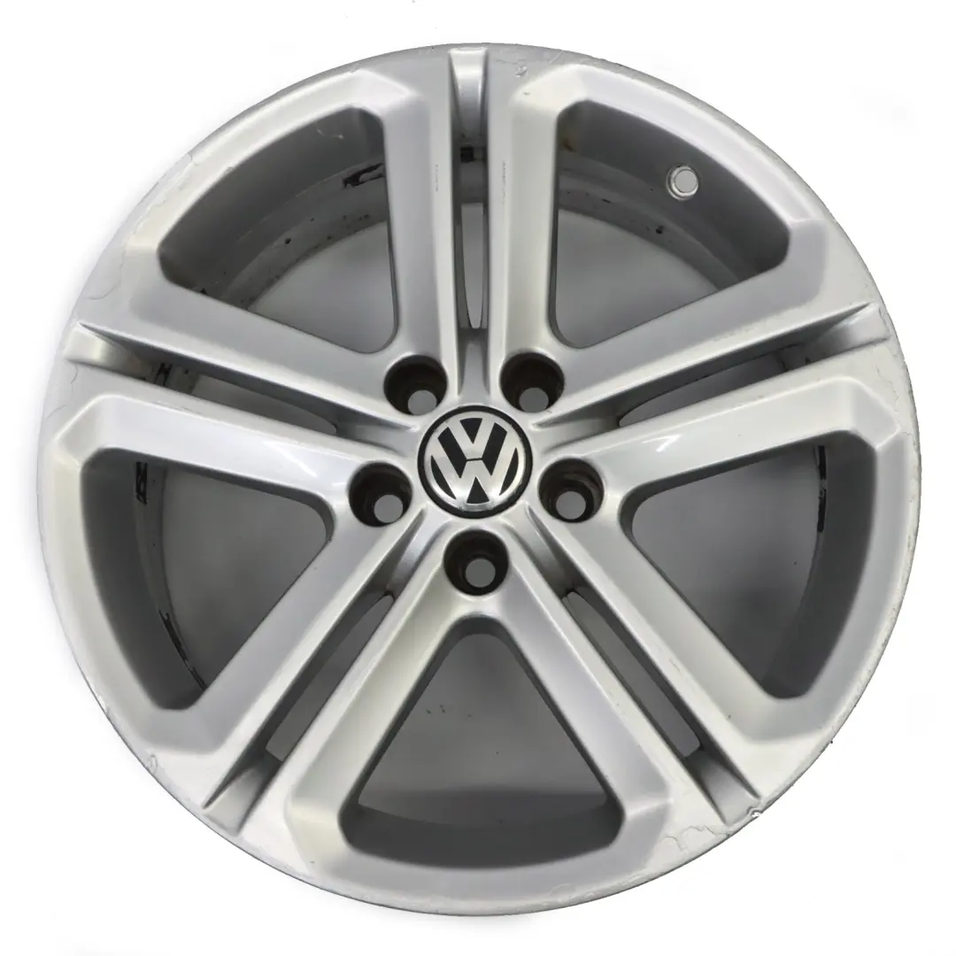 Mk5 6R Llanta Aleación Plata 16" ET:46 7J para Volkswagen Polo con número de pieza 6R0601025T Volkswagen Polo Mk5 6R Llanta Aleación Plata 16" ET:46 7J - SKU 6R0601025T-2 - Número de pieza 6R0601025T