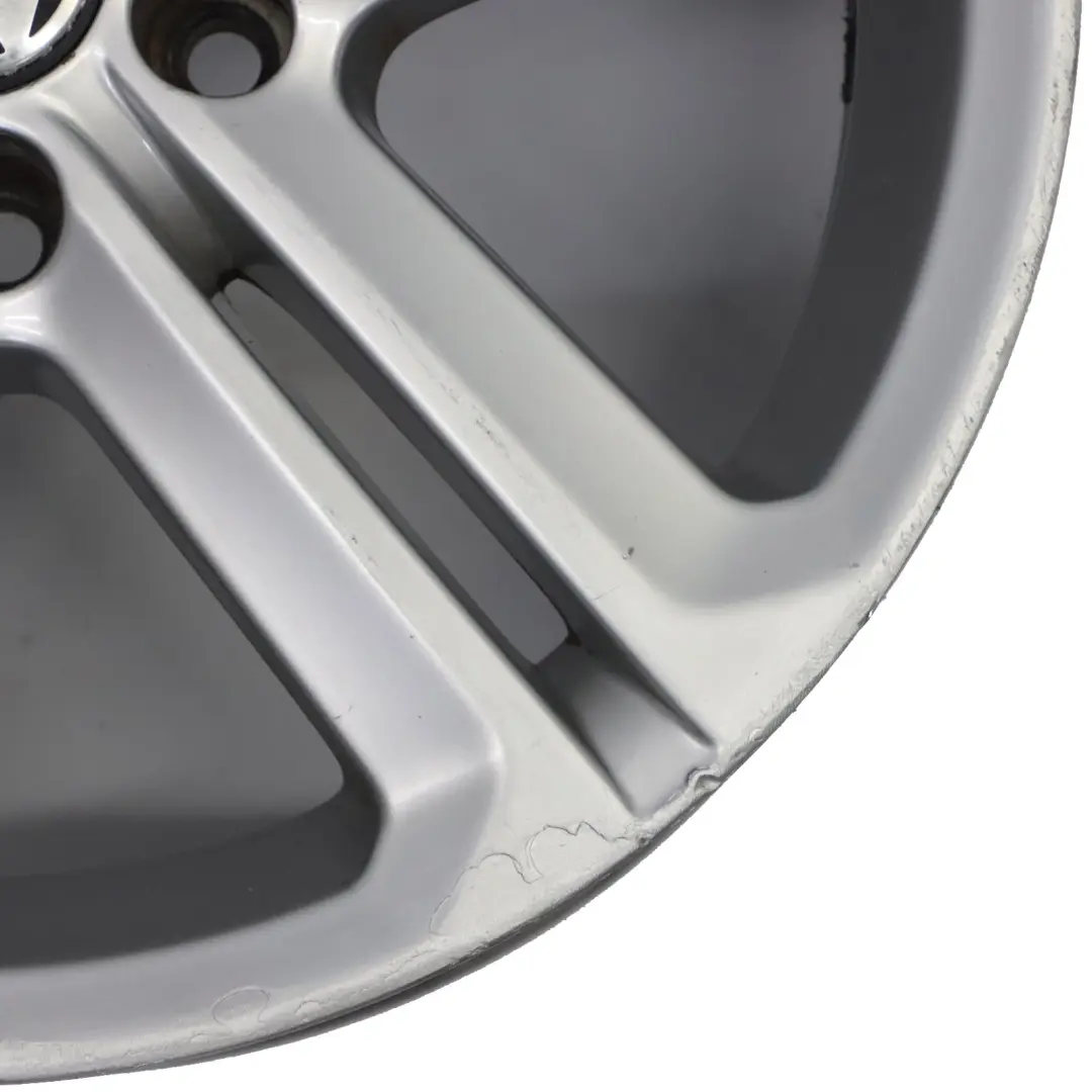 Volkswagen Polo Mk5 6R Silberne Leicht Metall Felge 16" ET:46 7J - SKU 6R0601025T-2 - Teilenummer 6R0601025T