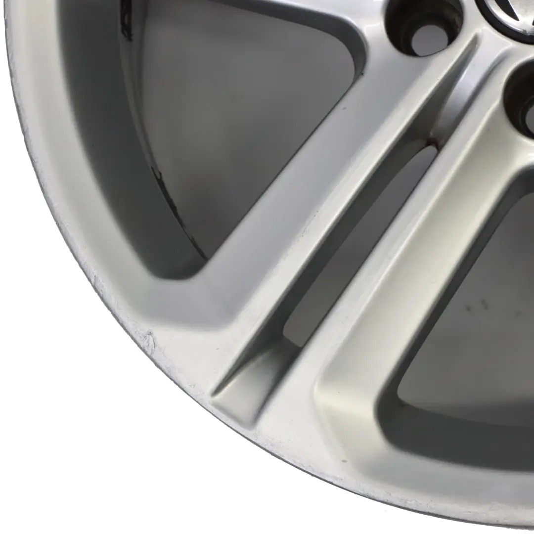 Volkswagen Polo Mk5 6R Srebrna Felga Aluminiowa 16" ET:46 7J - SKU 6R0601025T-2 - Numer Części 6R0601025T