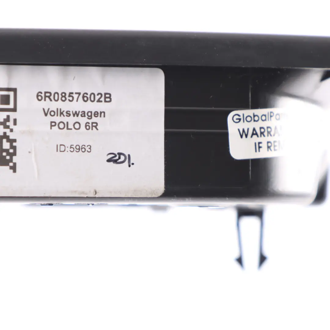 Wing Mirror Ring Frame Right O/S Trim Cover to Volkswagen VW Polo 6R with Part number 6R0857602B Volkswagen VW Polo 6R Wing Mirror Ring Frame Right O/S Trim Cover - SKU 6R0857602B - Part number 6R0857602B