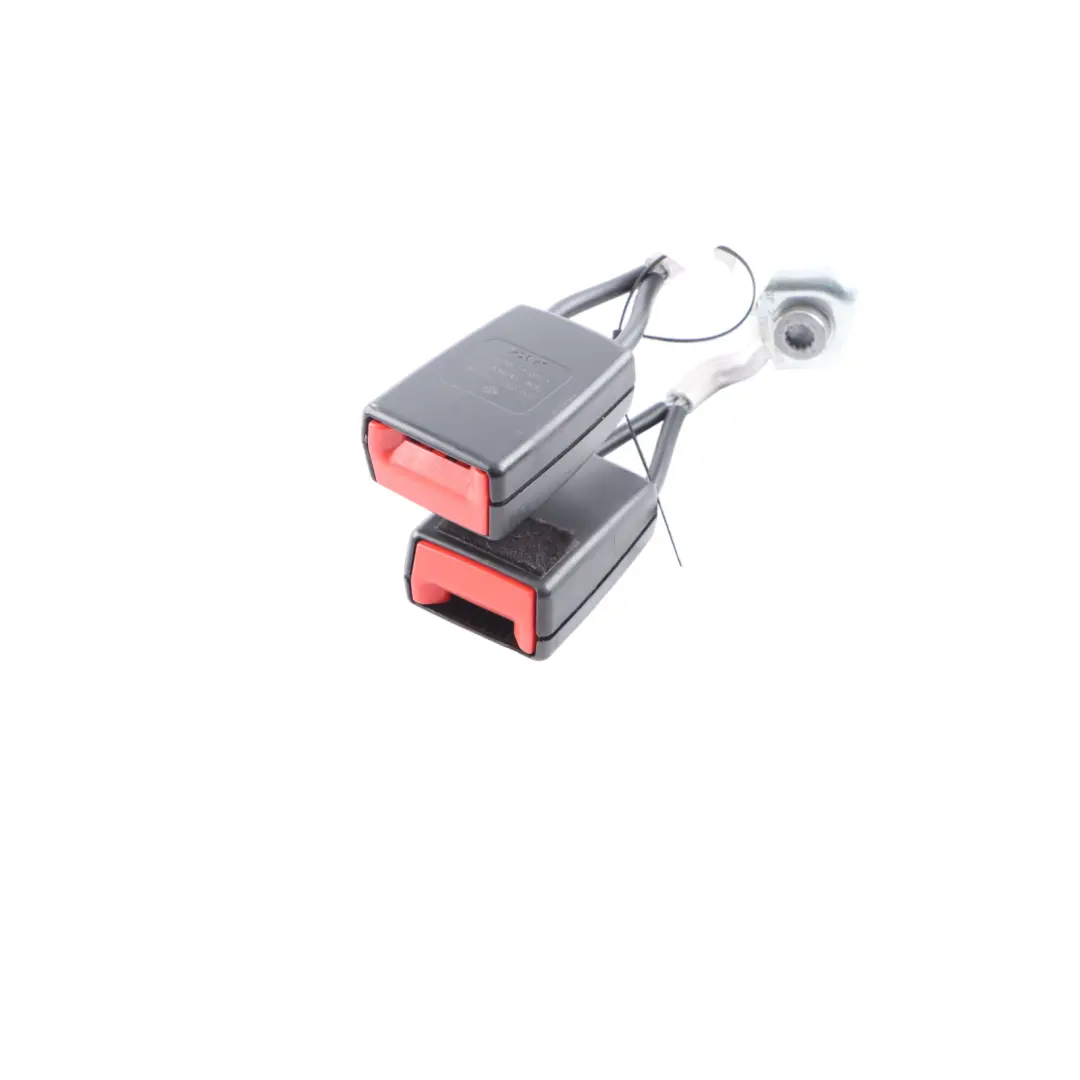 Bench Centre Belt Double Buckle Catch Tensioner to VW Polo 6R Rear Seat with Part number 6R0857739 VW Polo 6R Rear Seat Bench Centre Belt Double Buckle Catch Tensioner - SKU 6R0857739 - Part number 6R0857739