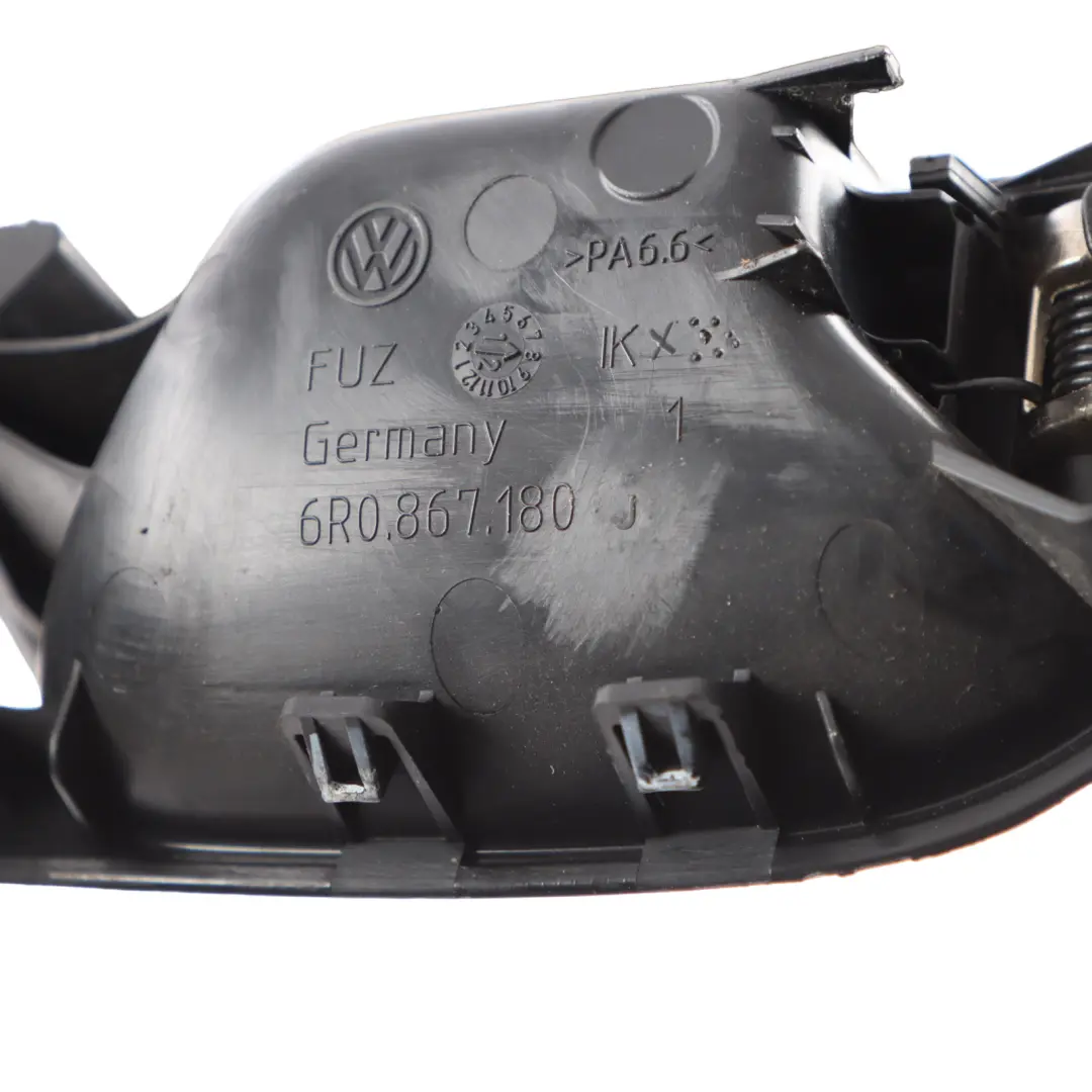 Mk5 6R Door Card Interior Handle Grab Front Right O/S to Volkswagen Polo with Part number 6R0867180J Volkswagen Polo Mk5 6R Door Card Interior Handle Grab Front Right O/S - SKU RHD-6R0867180J - Part number 6R0867180J