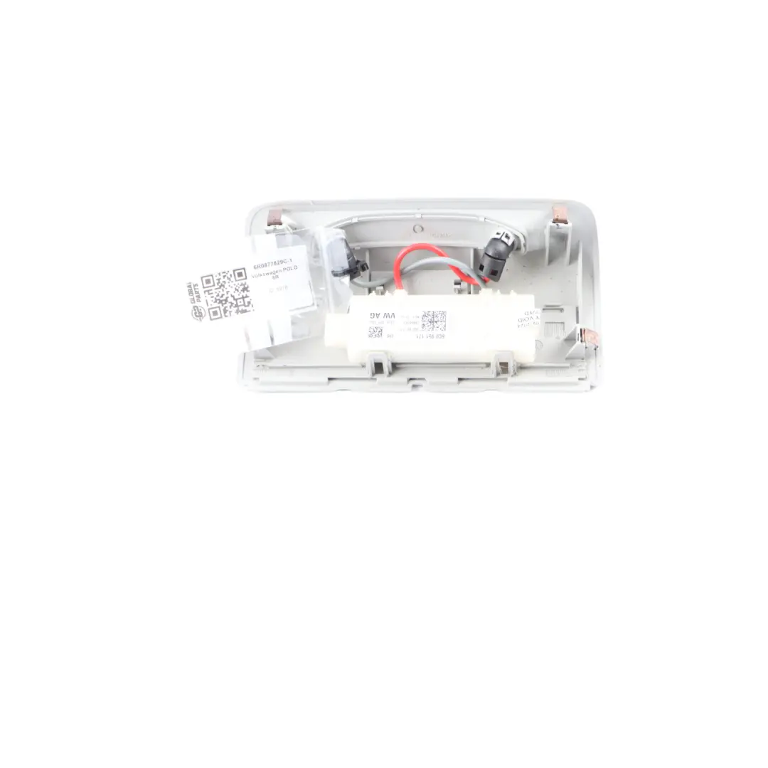 VW Polo 6R Ultrasonic Alarm Module Headliner Trim Cover Panel Grey - SKU 6R0877829C-1 - Part number 6R0877829C