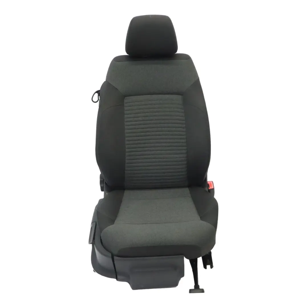 VW Volkswagen Polo 6R Seat Front Right O/S Interior Fabric Cloth Titan Black - SKU 6R0881806DB-2 - Part number 6R0881806DB-2