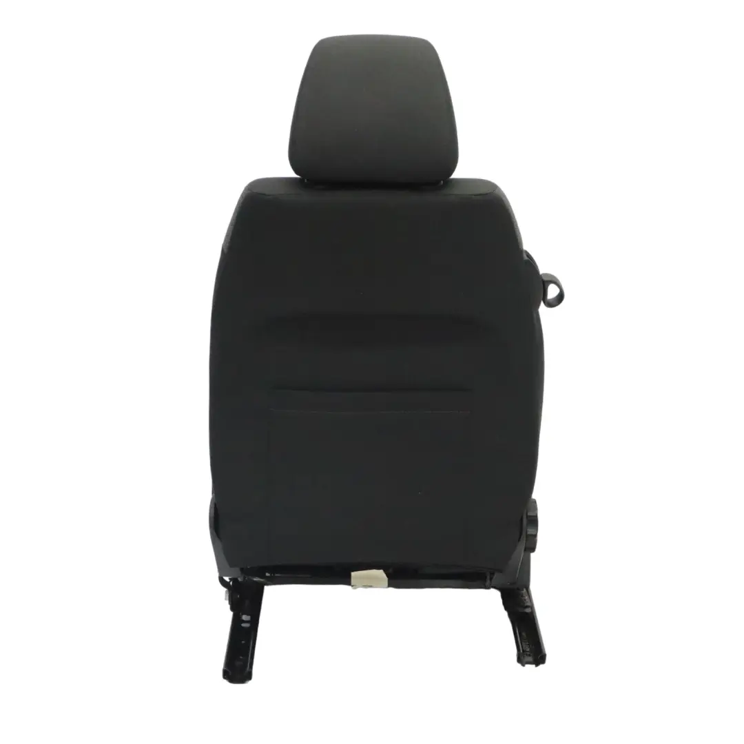 VW Volkswagen Polo 6R Sedile Anteriore Destro Tessuto Panno Titan Nero - SKU 6R0881806DB-2 - Numero di parte 6R0881806DB-2