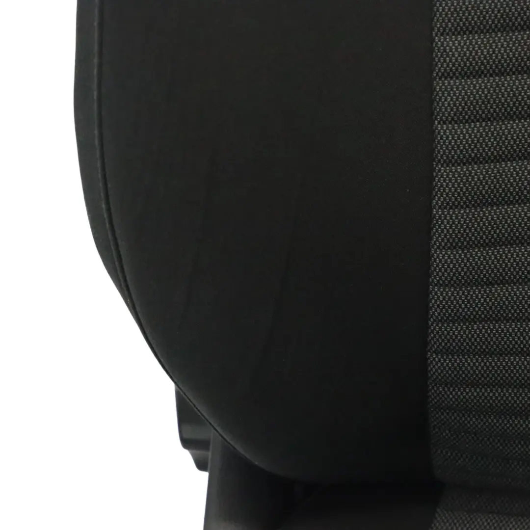 VW Volkswagen Polo 6R Seat Front Right O/S Interior Fabric Cloth Titan Black - SKU 6R0881806DB-2 - Part number 6R0881806DB-2