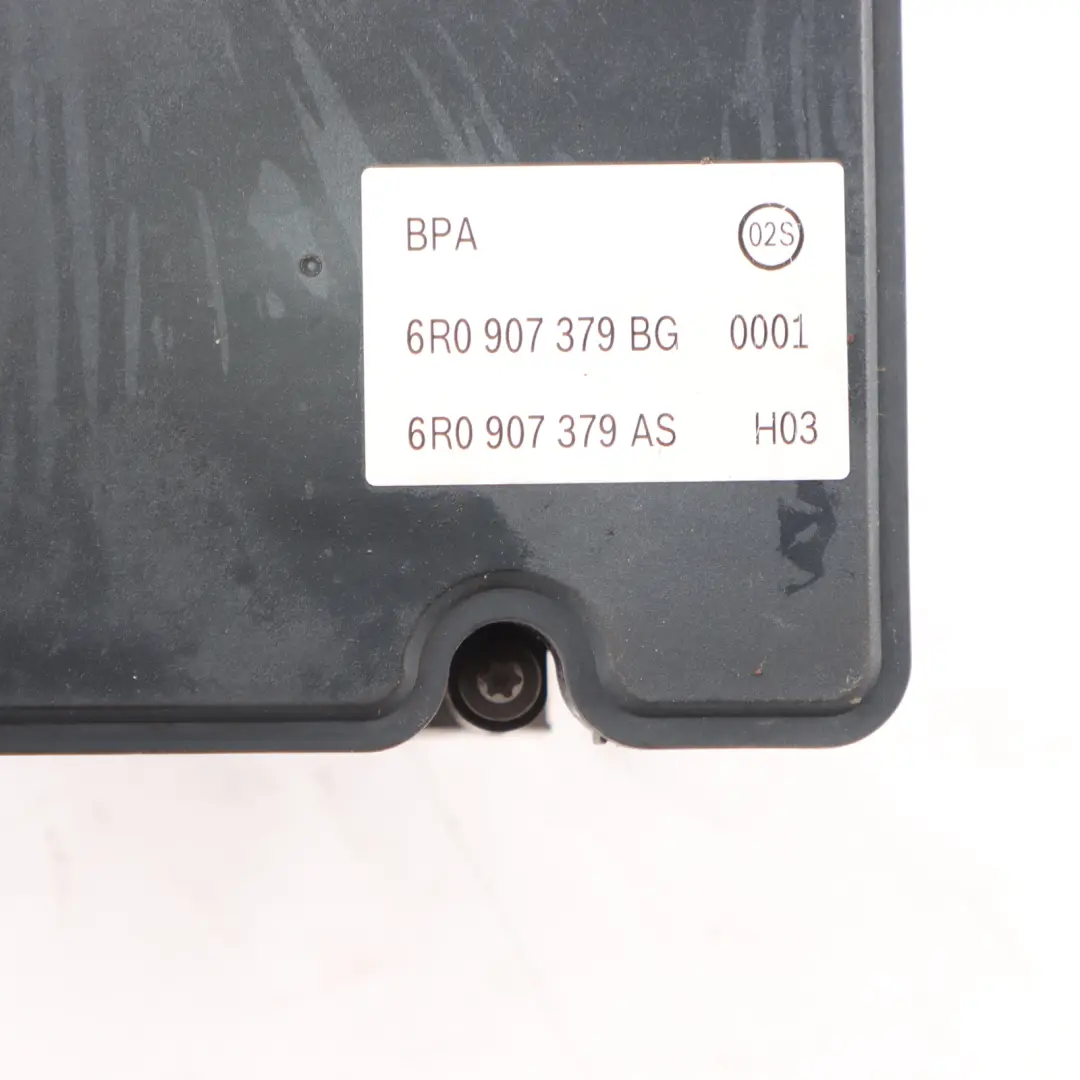 6J ABS Hydro Brake Pump Control Module Braking Unit to Seat Ibiza with Part number 6R0907379BG Seat Ibiza 6J ABS Hydro Brake Pump Control Module Braking Unit - SKU 6R0907379BG - Part number 6R0907379BG