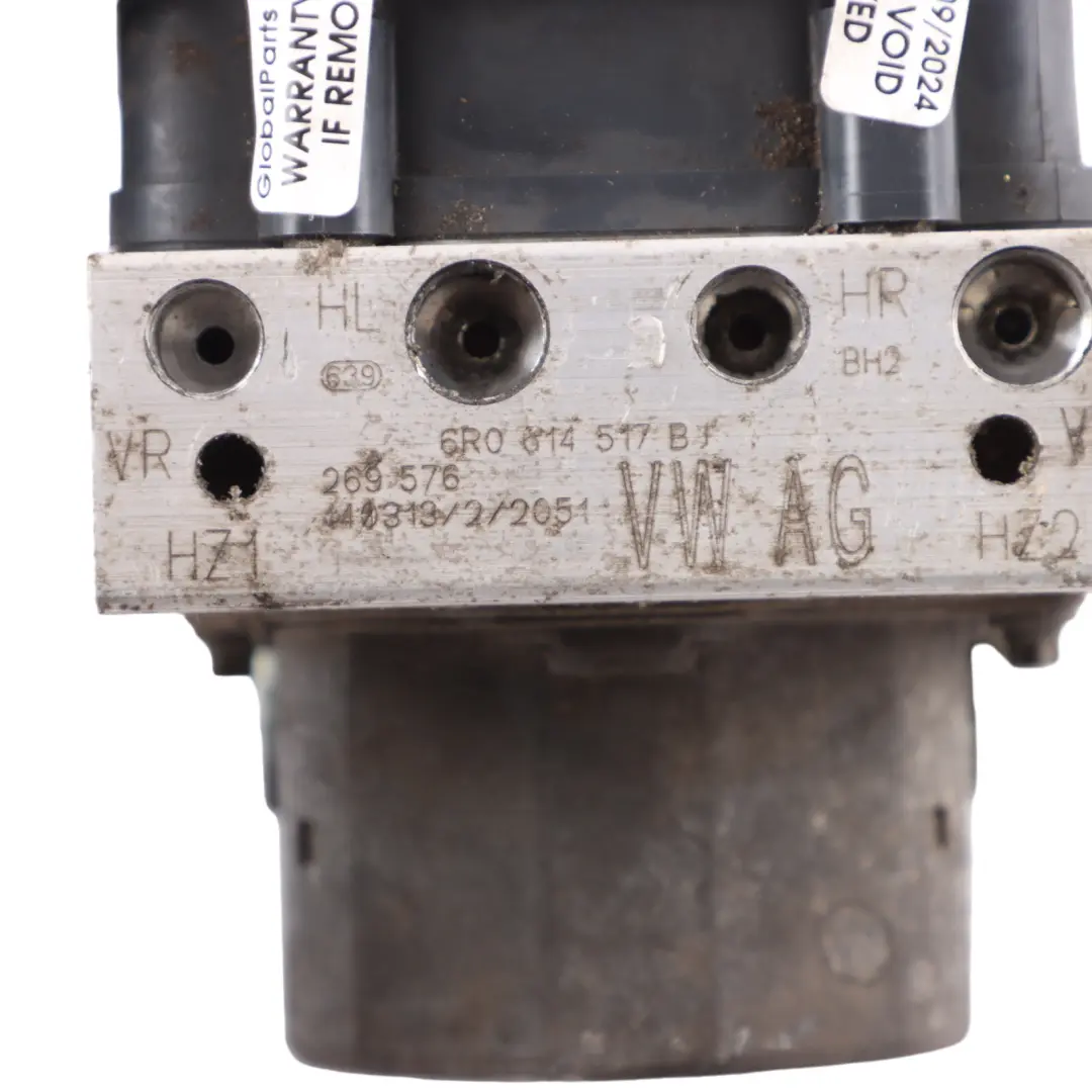 Seat Ibiza 6J ABS Hydro Brake Pump Control Module Braking Unit - SKU 6R0907379BG - Part number 6R0907379BG