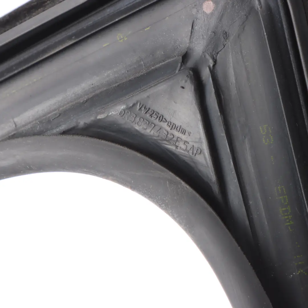 MK5 Front 2-Door Window Seal Rubber Right O/S to VW Volkswagen Polo with Part number 6R3837432E VW Volkswagen Polo MK5 Front 2-Door Window Seal Rubber Right O/S - SKU 6R3837432E - Part number 6R3837432E