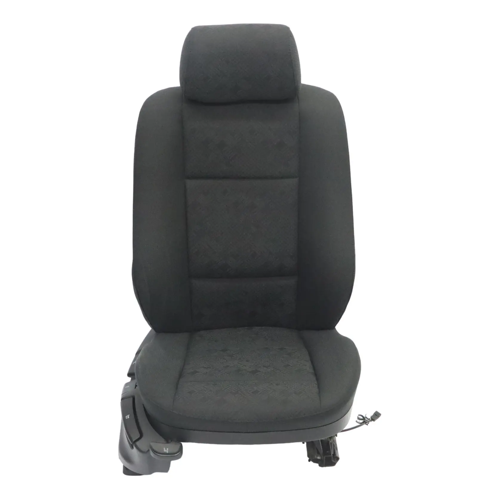 BMW X5 E53 Sedile anteriore destro Tessuto tessuto trama piatta Antracite