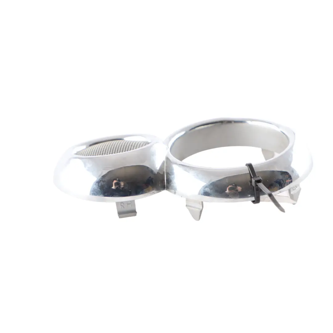 BMW Mini Cooper One R50 R53 1 Inside Right Door Opener Cover O/S White Silver - SKU 7035376-2 - Part number 7035376