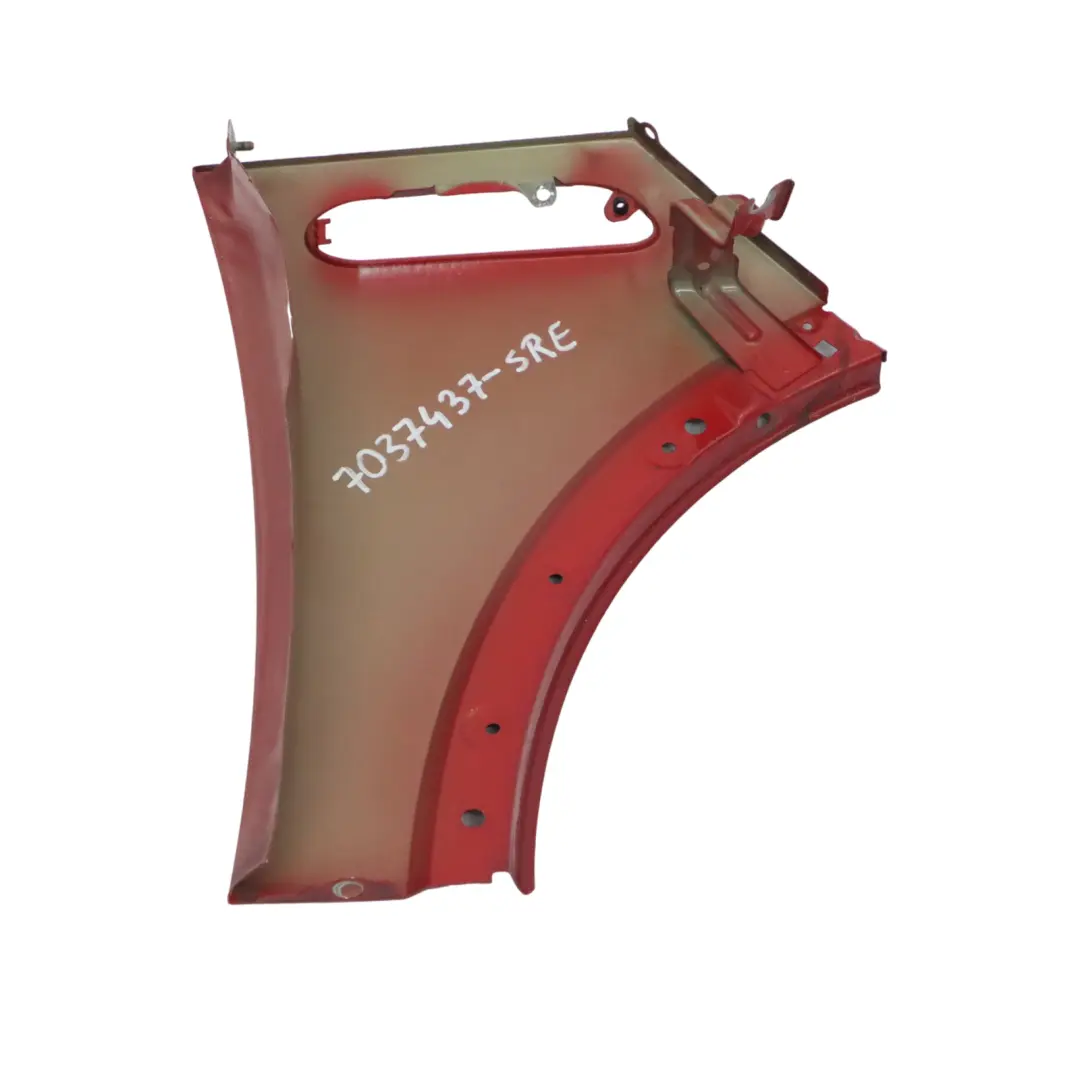 Parafango Laterale Anteriore Sinistro Solar Red Metallic - A47 per Mini R50 R52 R53 con numero di parte 7037437 Mini R50 R52 R53 Parafango Laterale Anteriore Sinistro Solar Red Metallic - A47 - SKU 7037437-SRE - Numero di parte 7037437