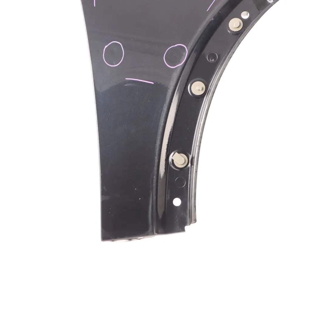 Mini R50 R52 Front Right O/S Wing Panel Fender Astro Black Metallic - A25 - SKU 7037438-ASB - Part number 7037438