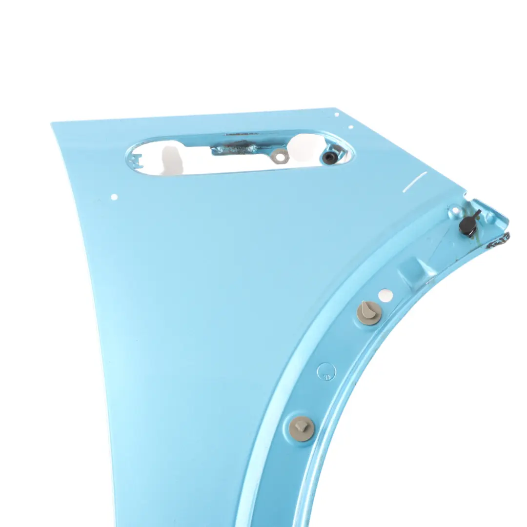 Front Right O/S Wing Panel Fender Electric Blue Metallic - 870 to Mini R50 R52 with Part number 7037438 Mini R50 R52 Front Right O/S Wing Panel Fender Electric Blue Metallic - 870 - SKU 7037438-ELB1 - Part number 7037438