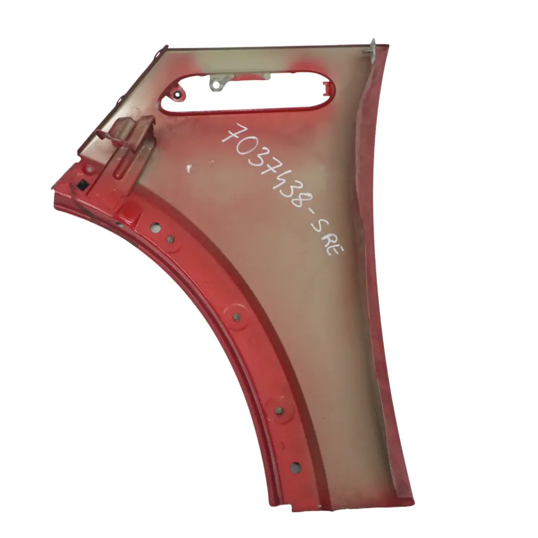 Błotnik Przedni Prawy Solar Red Czerwony Metalik - A47 do Mini R50 R52 R53 o numerze 7037438 Mini R50 R52 R53 Błotnik Przedni Prawy Solar Red Czerwony Metalik - A47 - SKU 7037438-SRE1 - Numer Części 7037438