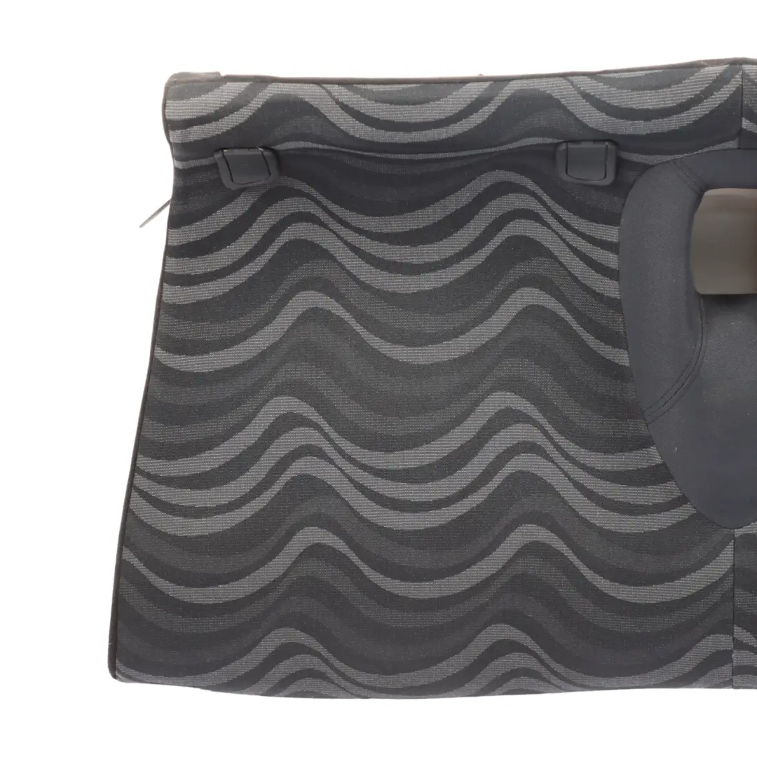 Bench Couch Base Cloth Aqua Panther Black Isofix to Mini R50 Rear Seat with Part number 7051360 Mini R50 Rear Seat Bench Couch Base Cloth Aqua Panther Black Isofix - SKU 7051360 - Part number 7051360