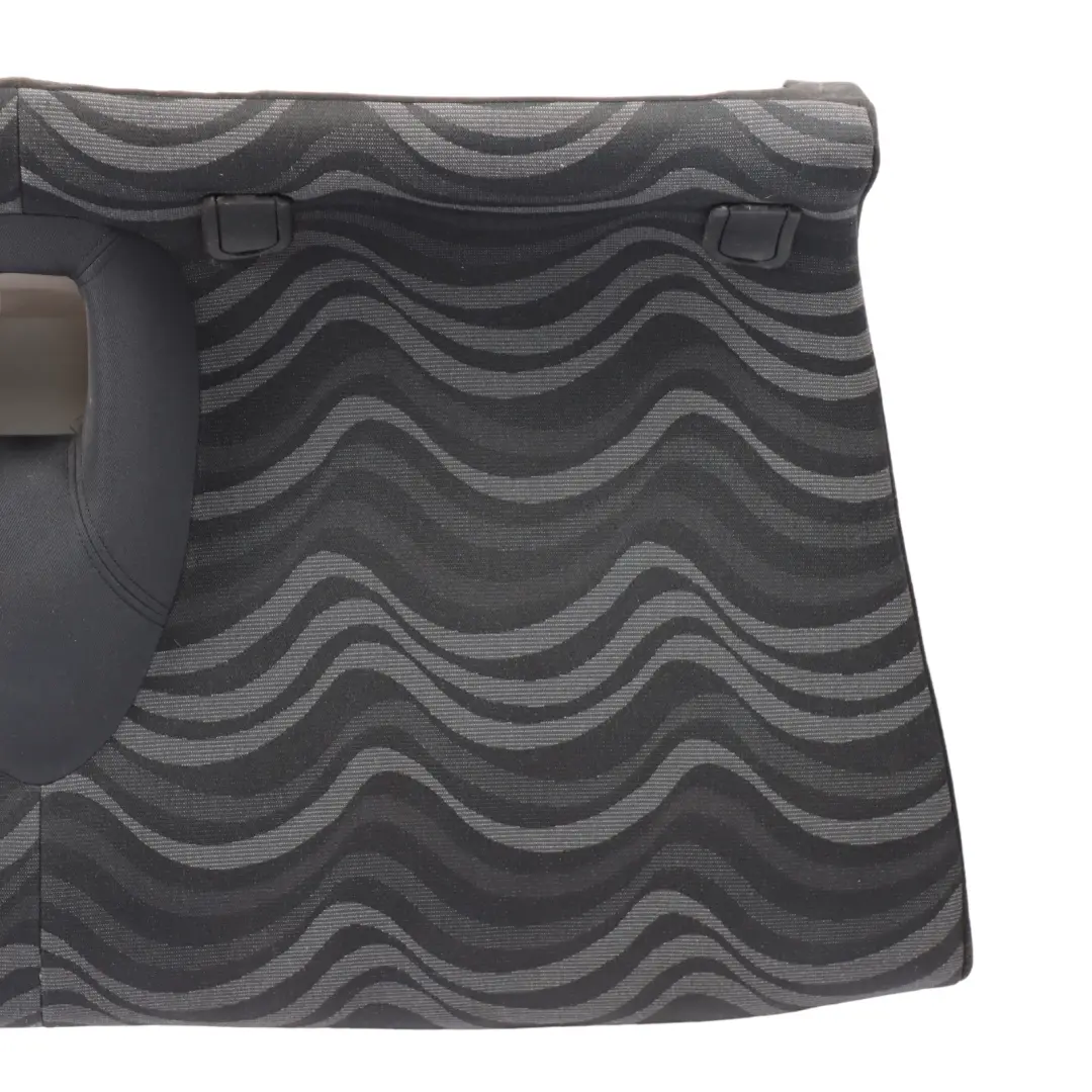 Mini R50 Rear Seat Bench Couch Base Cloth Aqua Panther Black Isofix - SKU 7051360 - Part number 7051360