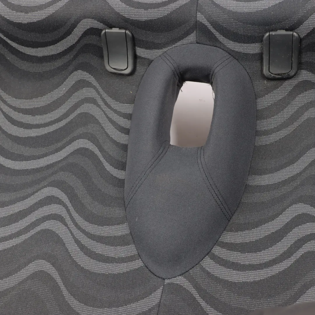 Bench Couch Base Cloth Aqua Panther Black Isofix to Mini R50 Rear Seat with Part number 7051360 Mini R50 Rear Seat Bench Couch Base Cloth Aqua Panther Black Isofix - SKU 7051360 - Part number 7051360