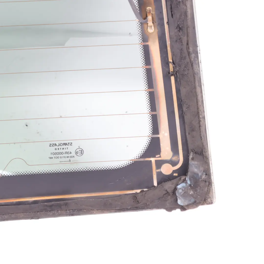 Window Glass Glazing AS3 Tinted Panelling Starglass to Mini R50 R53 Rear with Part number 7076916 Mini R50 R53 Rear Window Glass Glazing AS3 Tinted Panelling Starglass - SKU 7076916-1 - Part number 7076916