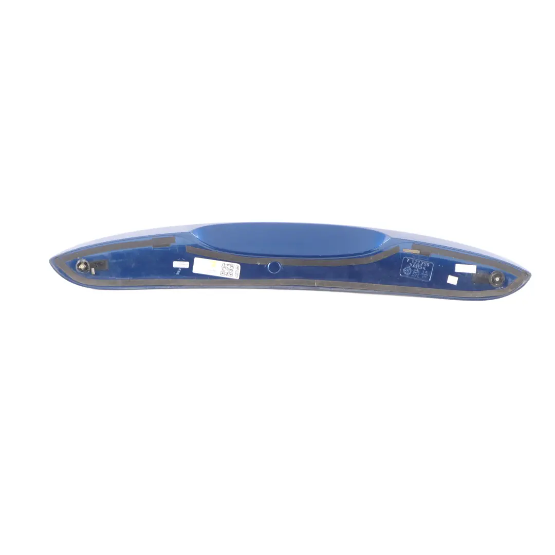 BMW Mini Cooper One R50 Rear Spoiler Trunk Lid Imperial Blue Metallic - A89 - SKU 7122799-IB - Part number 7122799