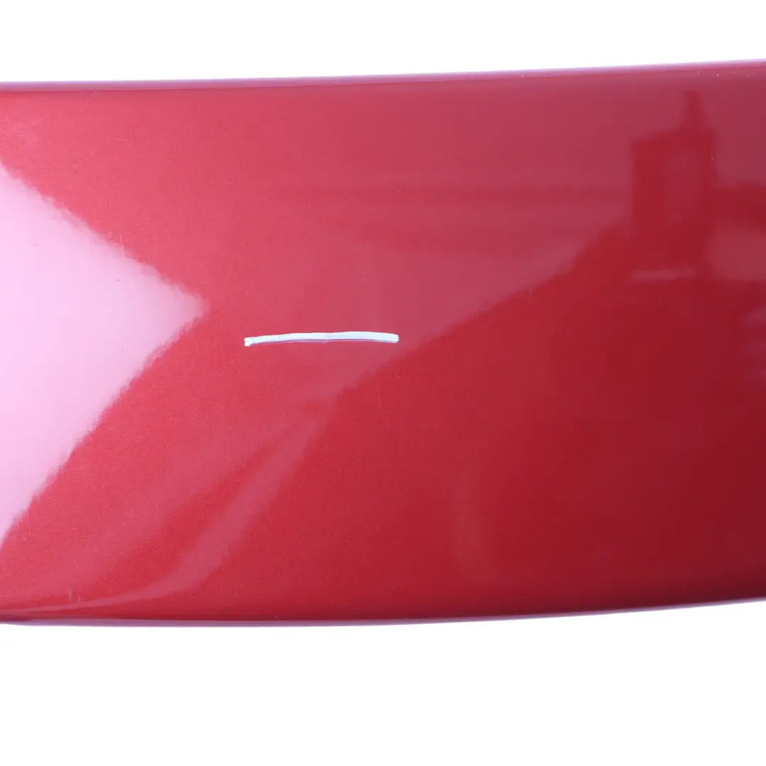 Spoiler Trunk Lid Trim Solar Red Metallic - A47 to Mini Cooper R56 Rear with Part number 7122799 Mini Cooper R56 Rear Spoiler Trunk Lid Trim Solar Red Metallic - A47 - SKU 7122799-SRE - Part number 7122799