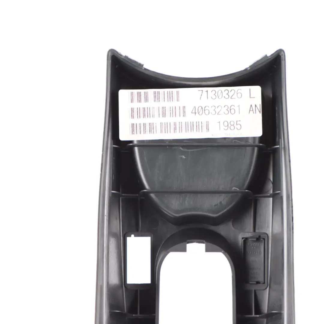 Mini Cooper One 3 R50 R53 Handbrake Centre Console Cup Holder Black 7130326 - SKU 7130326-3 - Part number 6958571