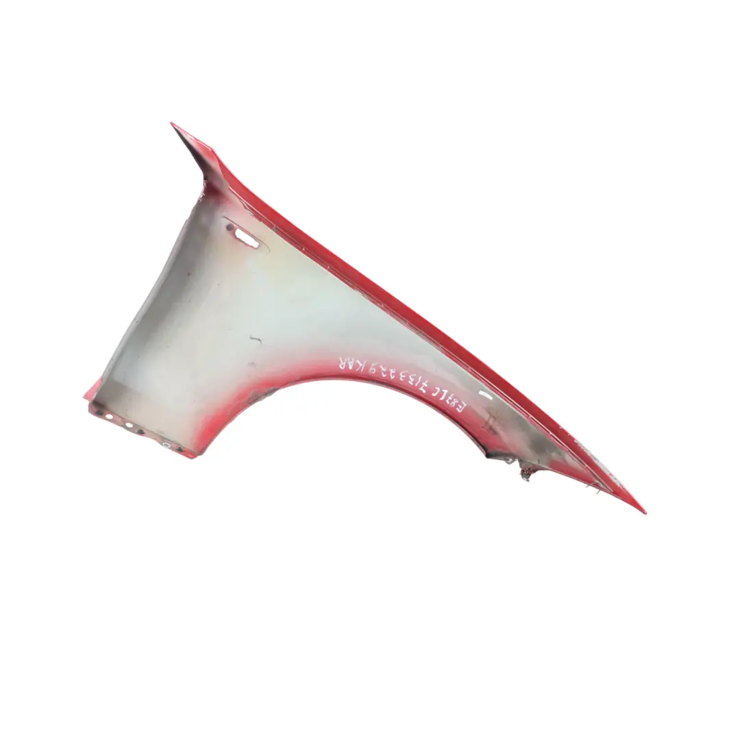 Side Panel Wing Fender Front Left N/S Karmesinrot Crimson Red A61 to BMW E81 E87 with Part number 7133227 BMW E81 E87 Side Panel Wing Fender Front Left N/S Karmesinrot Crimson Red A61 - SKU 7133227-KAR - Part number 7133227