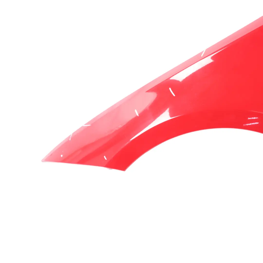 Side Panel Wing Fender Front Left N/S Karmesinrot Crimson Red A61 to BMW E81 E87 with Part number 7133227 BMW E81 E87 Side Panel Wing Fender Front Left N/S Karmesinrot Crimson Red A61 - SKU 7133227-KAR - Part number 7133227