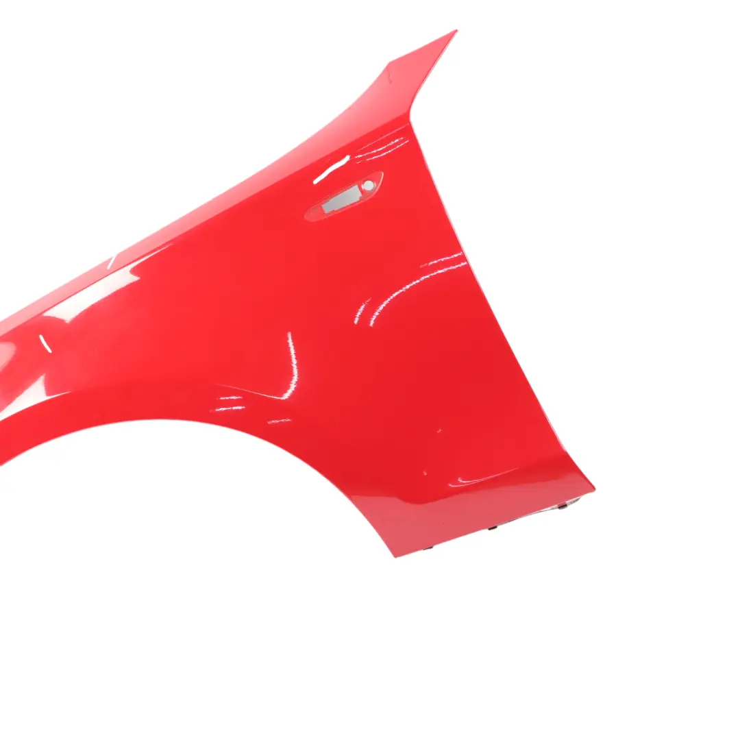 Side Panel Wing Fender Front Left N/S Karmesinrot Crimson Red A61 to BMW E81 E87 with Part number 7133227 BMW E81 E87 Side Panel Wing Fender Front Left N/S Karmesinrot Crimson Red A61 - SKU 7133227-KAR - Part number 7133227