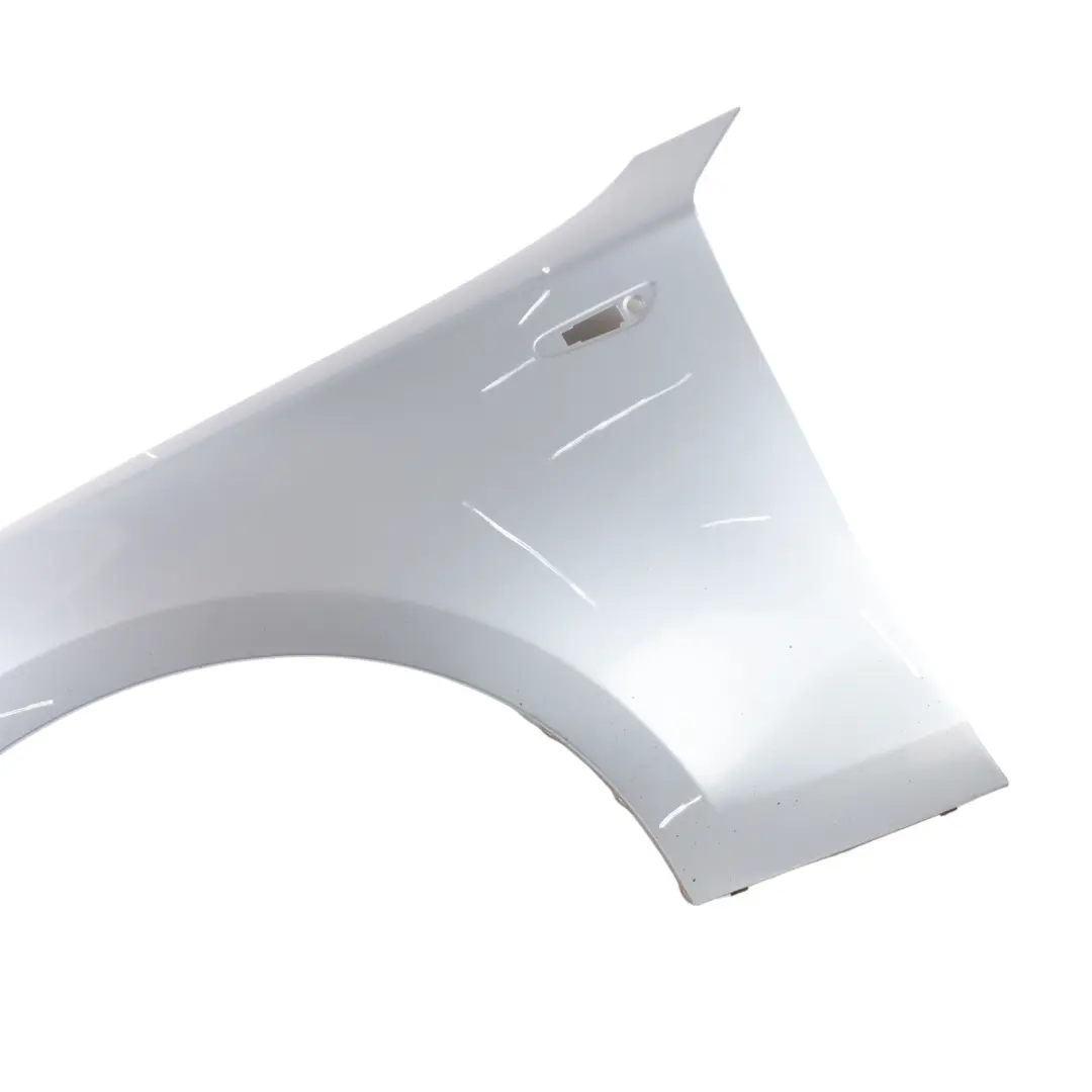 BMW E81 E87 Side Panel Wing Fender Front Left N/S Quarzblau Blau Blue - A18 - SKU 7133227-QB1 - Part number 7133227
