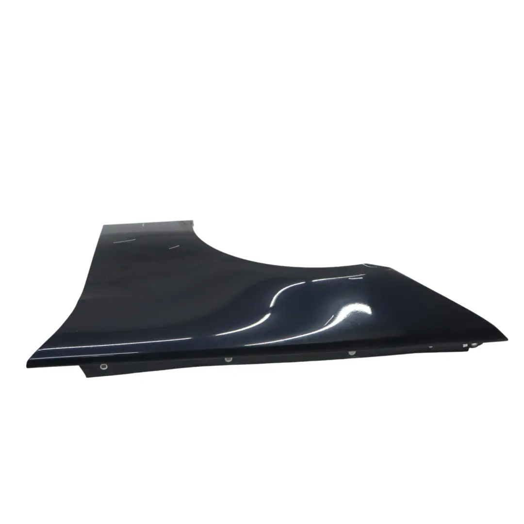 Front Side Panel Fender Wing Left N/S Monacoblau Blue - A35 to BMW E90 E91 with Part number 7135679 BMW E90 E91 Front Side Panel Fender Wing Left N/S Monacoblau Blue - A35 - SKU 7135679-MB - Part number 7135679