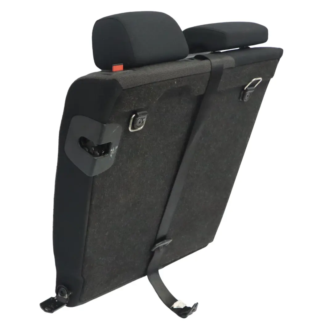 BMW E87 Rear Seat Backrest Left N/S Cloth Fabric Moire Anthracite - SKU 7141950-1 - Part number 7141950