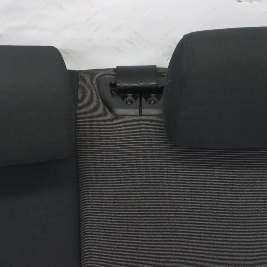 Backrest Left N/S Cloth Fabric Moire Anthracite to BMW E87 Rear Seat with Part number 7141950 BMW E87 Rear Seat Backrest Left N/S Cloth Fabric Moire Anthracite - SKU 7141950-1 - Part number 7141950